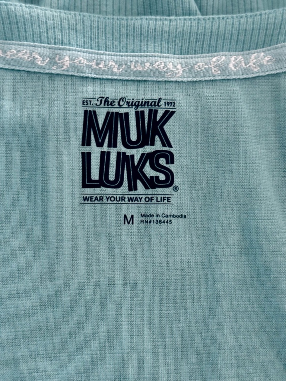 Muk Luks Turquoise 3-Piece Lounge Set - Picture 10 of 12
